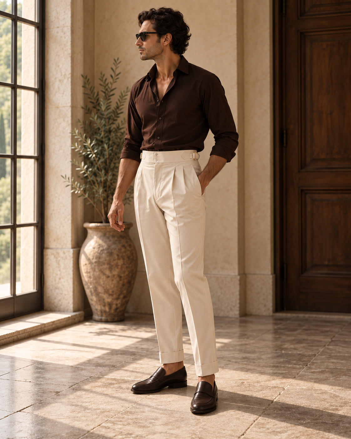 The Monte Carlo Trouser — Ivory