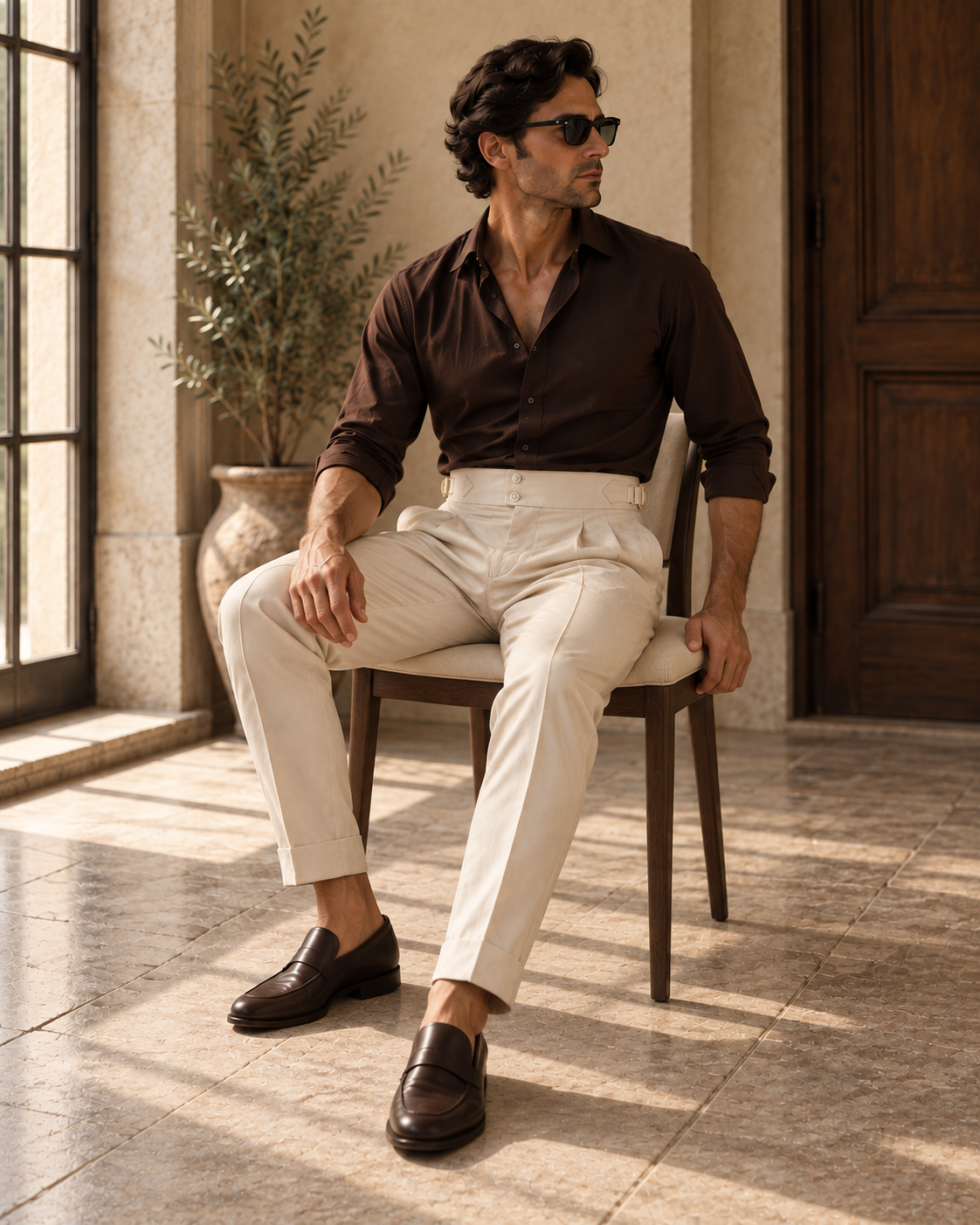 The Monte Carlo Trouser — Ivory
